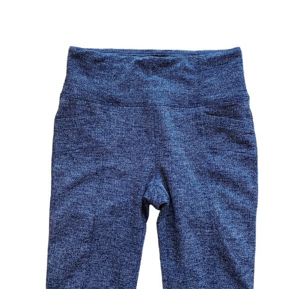 Athleta Metro High-Rise Herringbone Leggings Activewear Travel Athleisure Work-S - Picture 5 of 14